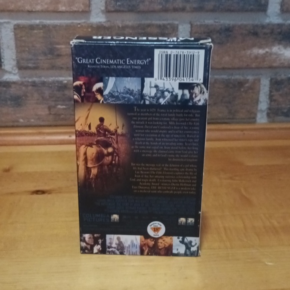 6/$15 The Messenger vhs Videotape. - Picture 3 of 7